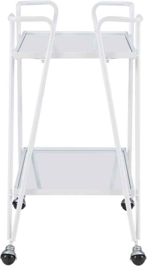 Linon Ellie White Bar Cart-3