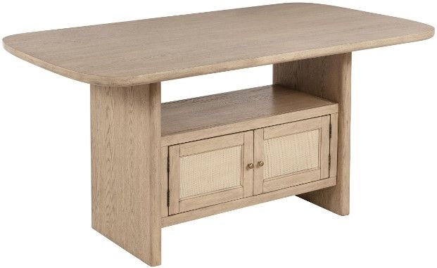 Coaster® Kailani 8-Piece Beige Full Dining Room Set-1