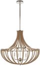 Uttermost® Lovelock Brown/Nickel 4-Light Pendant-0