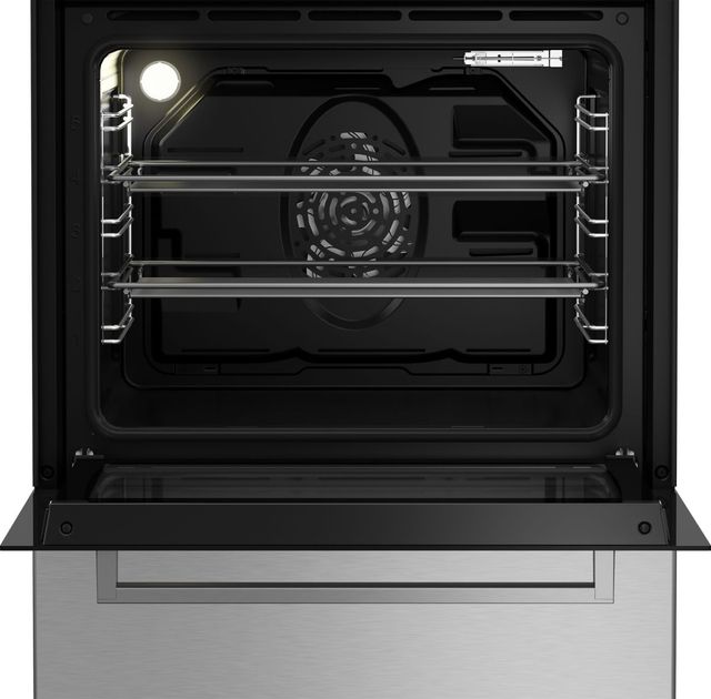 Beko 24" Stainless Steel Slide-In Electric Range-1