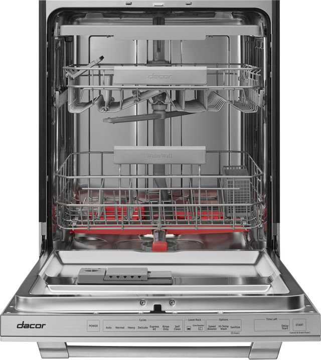 Dacor® Professional 24" Silver Stainless Built In Dishwasher-1