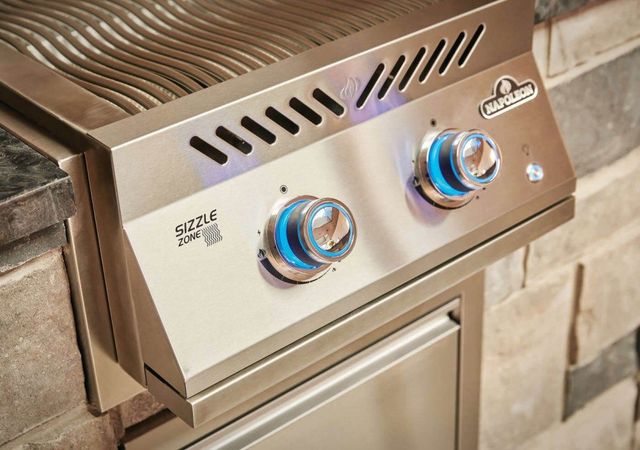 Napoleon 700 Series 18" Stainless Steel Side Burner-2