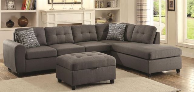 Coaster® Stonenesse Grey Sectional-1