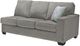 Signature Design by Ashley® Altari 2-Piece Alloy Sectional with Ottoman-4