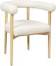 TOV Furniture Spara Cream/Natural Dining Arm Chair-0