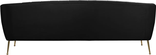 Meridian Furniture Tori Black Velvet Sofa-2