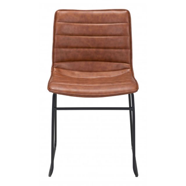 Zuo® Modern Jack Vintage Brown Dining Chair-2