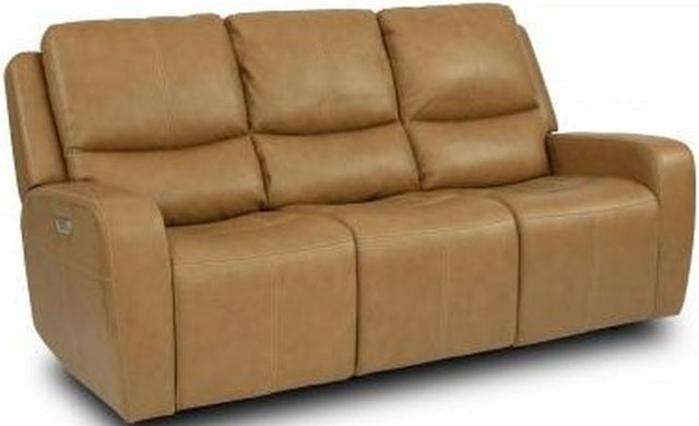 Flexsteel® Aiden Power Reclining Sofa with Power Headrests-0