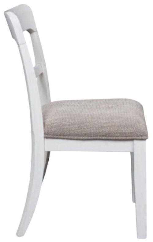 Signature Design by Ashley® Greddinton Gray/White Upholstered Dining Side Chair-2