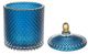 A & B Home Blue 5.7" Candy Jar-2