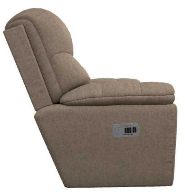 La-Z-Boy® Morrison Saddle Power Rocking Recliner with Headrest-3