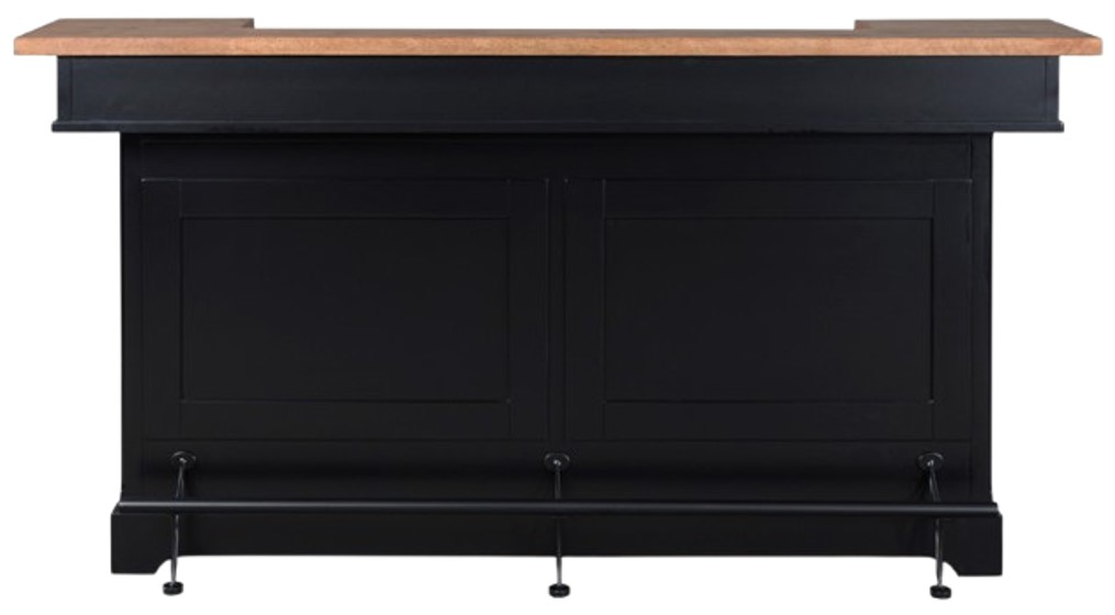 Signature Design by Ashley® Wildenauer Black/Brown Bar | Big Sandy