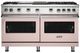 Viking® 5 Series 60" Blush Pro Style Gas Range-0