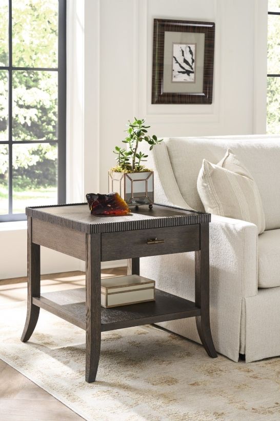 Universal Explore Home™ Montclair Cocoa End Table-1