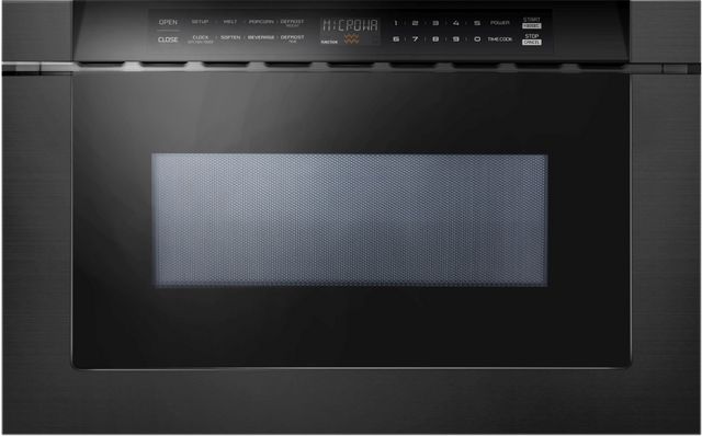 XO 1.2 Cu. Ft. Black Stainless Steel Microwave Drawer-0