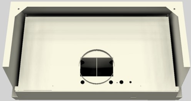 Vent-A-Hood® Designer Series 42" Biscuit Wall Mounted Range Hood-3