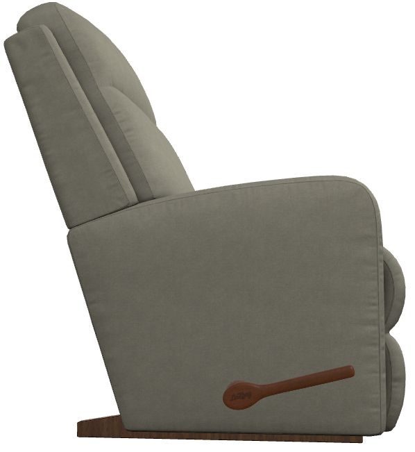 La-Z-Boy® Finley Pewter Manual Swivel Gliding Recliner-3