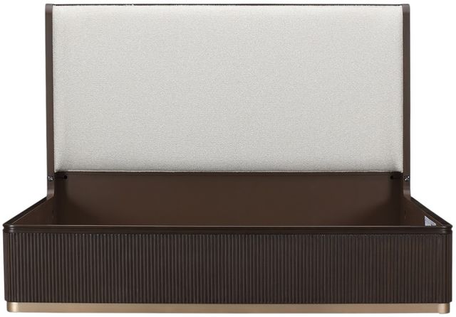 Michael Amini® West Kensington Medium Espresso Eastern King Bed-2