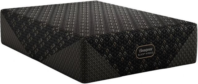Beautyrest Black® Series Five XCS 15" Hybrid Plush Tight Top Split Head Queen Mattress-0