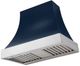 AGA Cascade 36" Indigo Wall Mounted Range Hood with Polished Chrome Trim-0