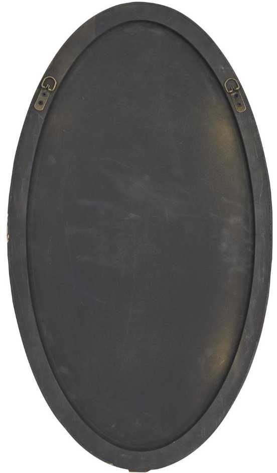 Deco Marche Gold Oval Thin Minimalistic Frame Mirror-2