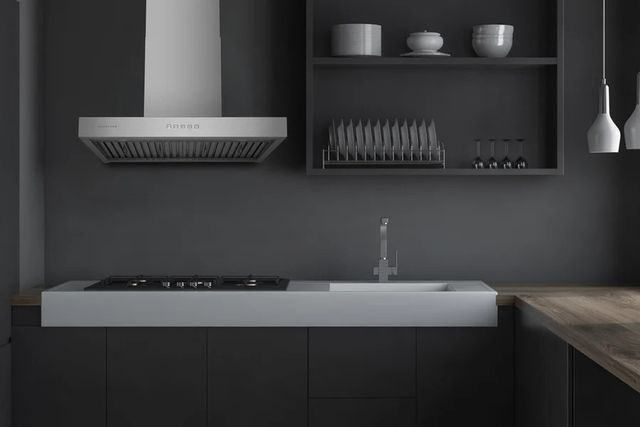 Hauslane 30" Stainless Steel Wall Mounted Range Hood-2