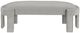 Homelegance® Flux Taupe Bench-2