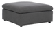 Mazin Furniture Gray Ottoman-0