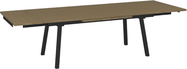 Amisco Customizable Lewis Thermo Fused Laminate Dining Table with Extension-1