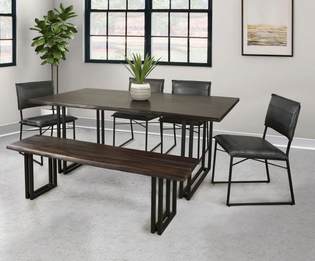 Porter International Designs Malin Gray Dining Side Chair-3
