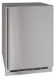U-Line® Stainless Steel 24" Outdoor Reversible Hinge Refrigerator-0