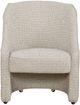 Bernards Tapestry Beige Upholstered Caster Chair-2