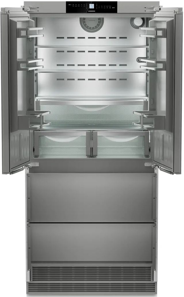 Liebherr 36" 19.5 Cu. Ft. Panel Ready Built-In French Door Refrigerator-1