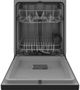 GE® 24" Black Front Control Built In Dishwasher-1
