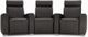 Jaymar 3 Piece Pony Black Gr. 10 Home Theater Sectional-0