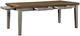 Mazin Furniture Tigard Cherry Top Dining Table with Gray Base-3