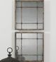 Uttermost® Saragano 2-Piece Slate Blue Square Mirror Set-1