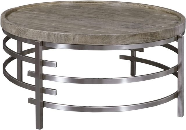Signature Design by Ashley® Zinelli Gray Round Coffee Table-0