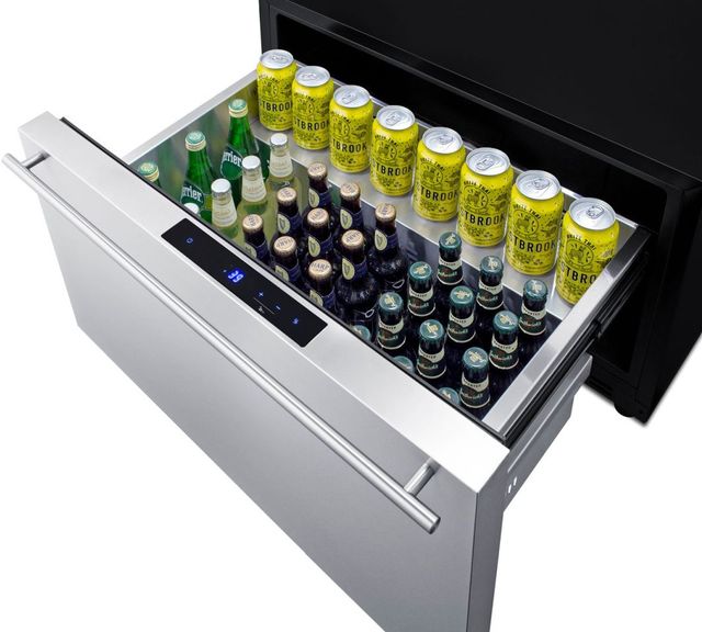 Summit® 2.5 Cu. Ft. Stainless Steel Outdoor Compact Refrigerator -2