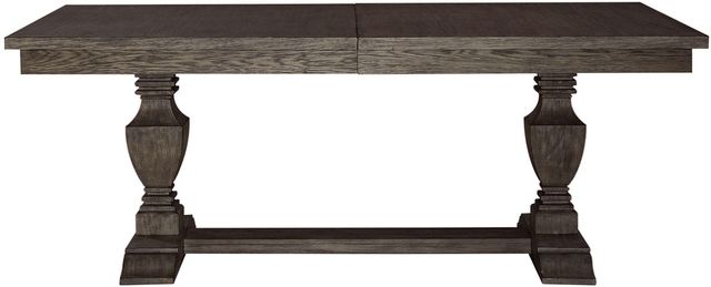 Liberty Furniture Westfield 5-Piece Havana Brown/Sand Trestle Dining Set-2