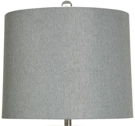 Harp & Finial® Julian White Table Lamp-1