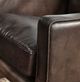 Classic Home Chazzie Truffle Brown Leather Accent Chair-4