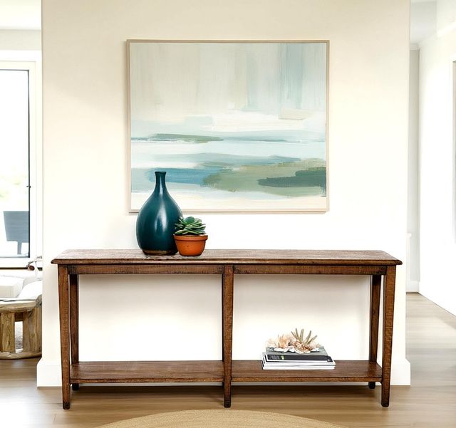Nest Home Collections Pali II Antique Natural Console Table-1