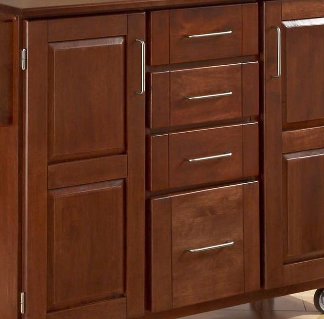 homestyles® Create-a-Cart Brown Kitchen Cart-2
