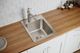 Elkay Lustertone® Classic Lustrous Satin 17" x 22" x 10-1/8" OS4-Hole Single Bowl Drop-In Sink-1