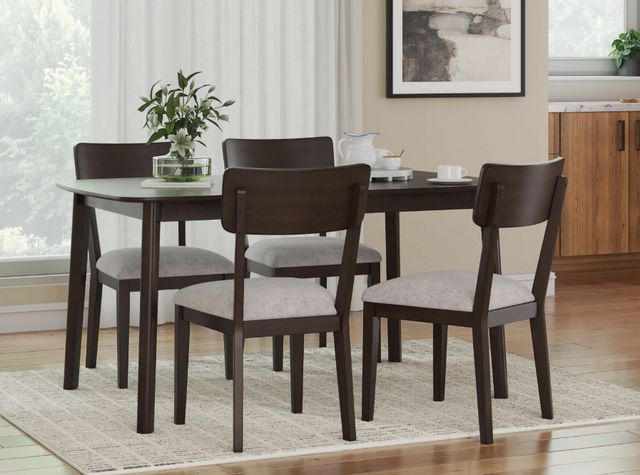 Signature Design by Ashley® Mallenette 5-Piece Merlot Dining Set-1
