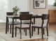 Signature Design by Ashley® Mallenette 5-Piece Merlot Dining Set-1