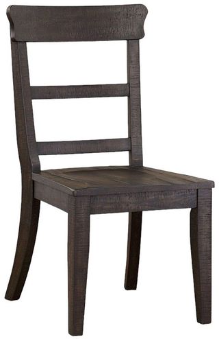 Furniture of America® Leonidas 2-Piece Antique Black Side Chair Set
