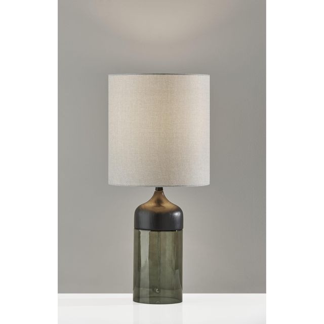 Adesso® Marina Light Gray Tall Table Lamp-1