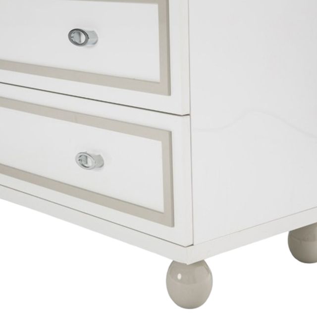 Michael Amini® Sky Tower™ White Cloud Chest-1